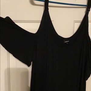 Black maxi dress